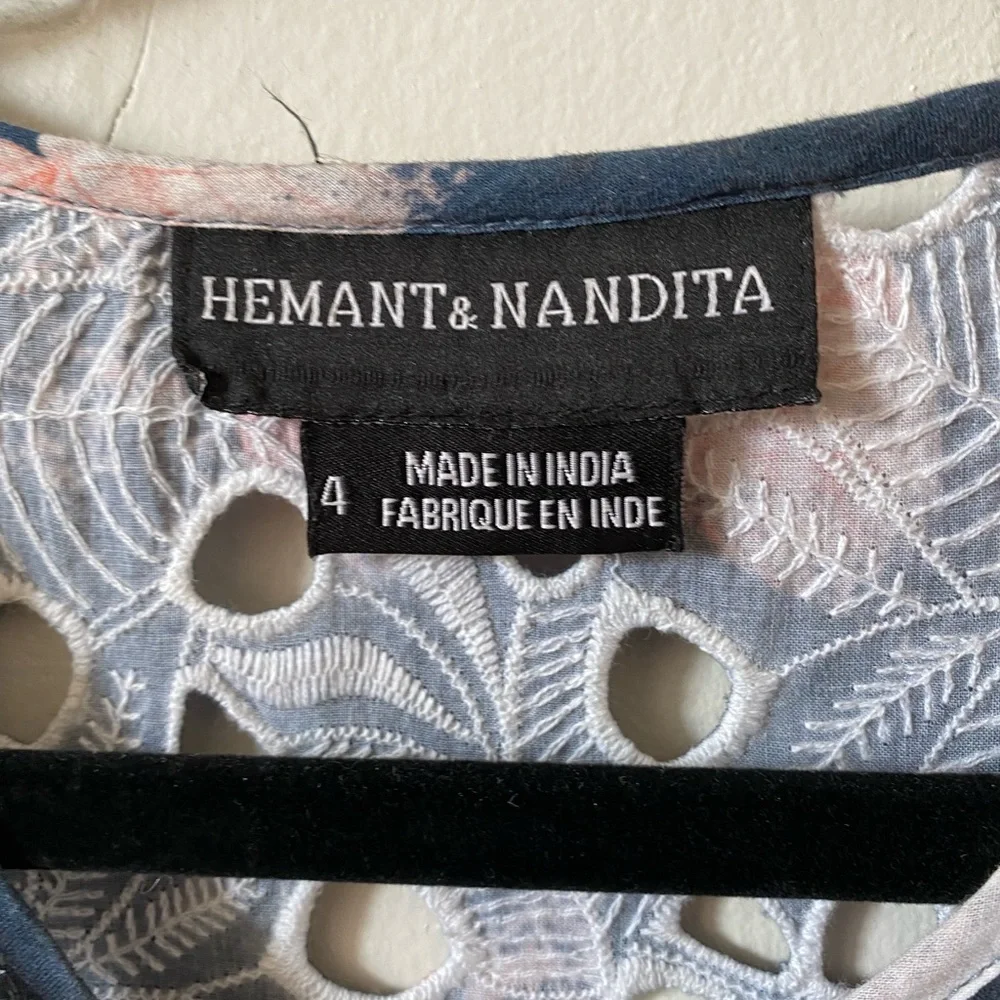 Anthropologie Hemant & Nandita Lazuli dress - Picture 3 of 5